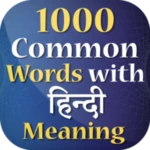 hindi to english words meaning - common words android application logo